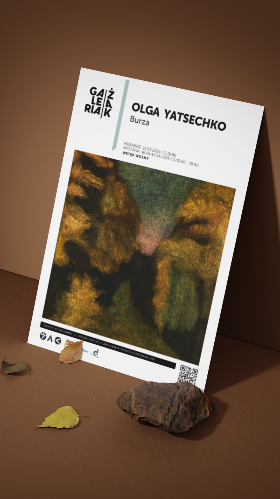 Wydarzenie: Olga Yatsechko / Burza / Galeria Żak, Kiedy? 2024-05-17 10:00, Gdzie? al. Grunwaldzka 197