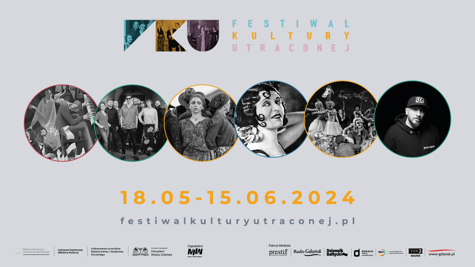 Wydarzenie: Festiwal Kultury Utraconej 2024, Kiedy? 2024-05-18 07:01, Gdzie? Plac Bartoszewskiego 1 Gdańsk 80-862