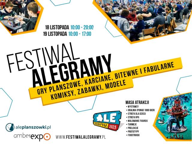 Partner: Festiwal ALEgramy 2023, Adres: Żaglowa 11