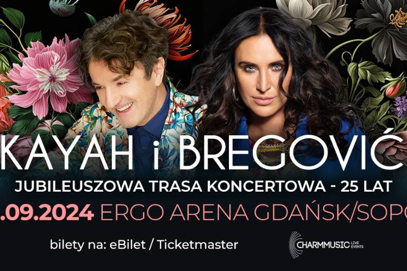 Wydarzenie: ﻿Kayah i Bregović – Trasa koncertowa, Kiedy? 2024-09-05 20:00, Gdzie? plac Dwóch Miast 1
