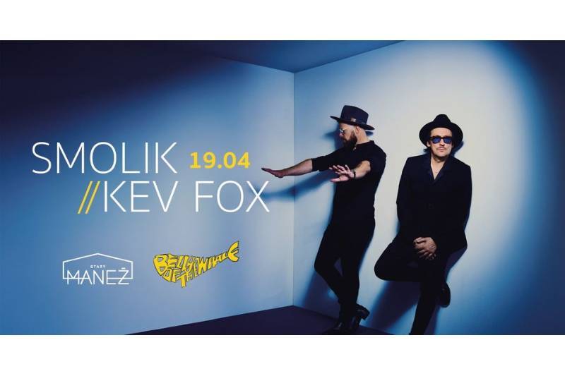 Wydarzenie: Smolik | Kev Fox w Starym Maneżu, Kiedy? 2024-04-19 20:00, Gdzie? Słowackiego 23