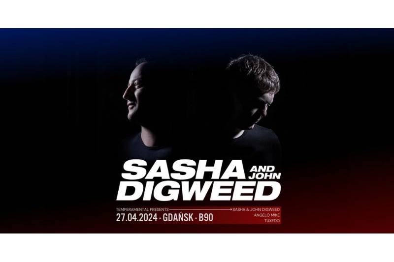 Wydarzenie: SASHA & JOHN DIGWEED - koncert, Kiedy? 2024-04-27 22:00, Gdzie? Elektryków 3