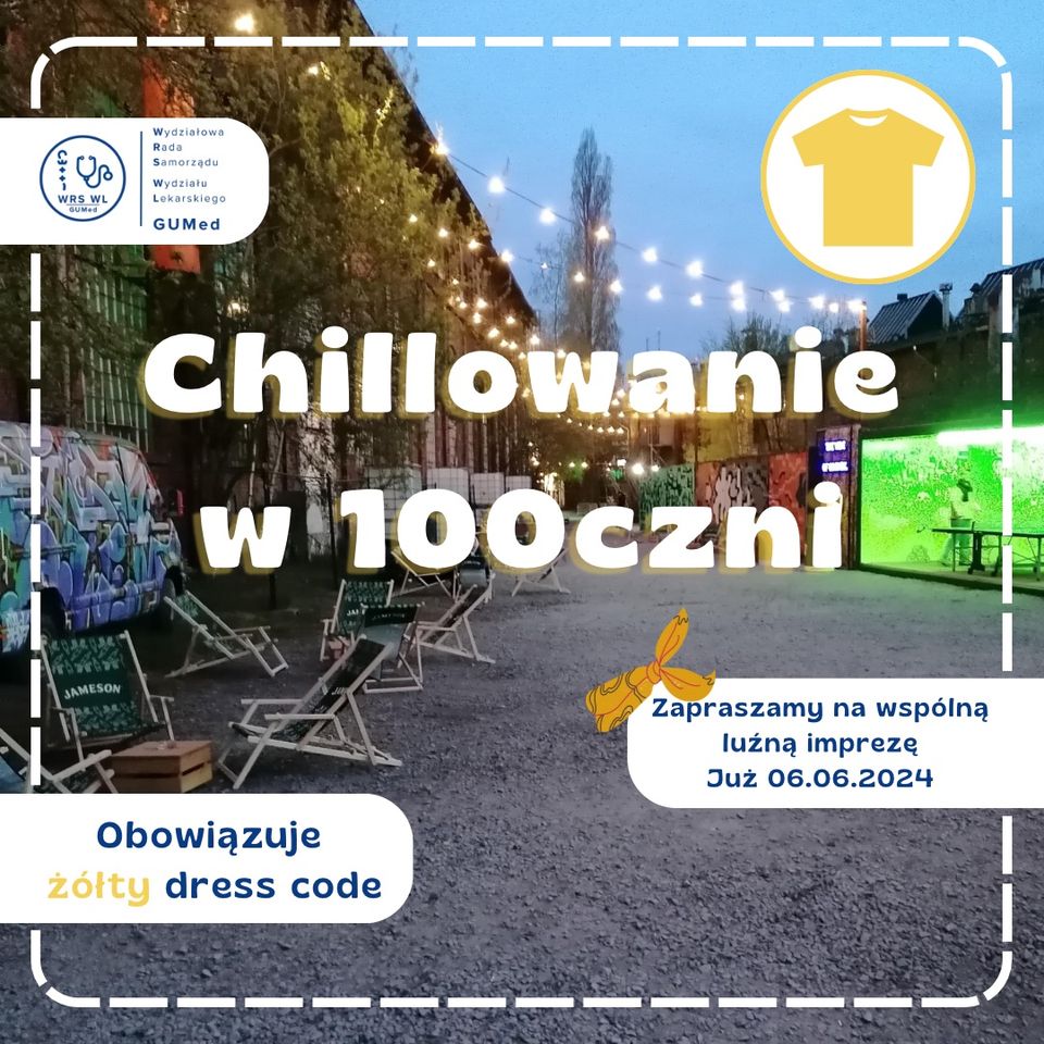 Wydarzenie: Wspólne przedsesyjne chillowanie WL w 100czni, Kiedy? 2024-06-06 20:00, Gdzie? Popiełuszki 5