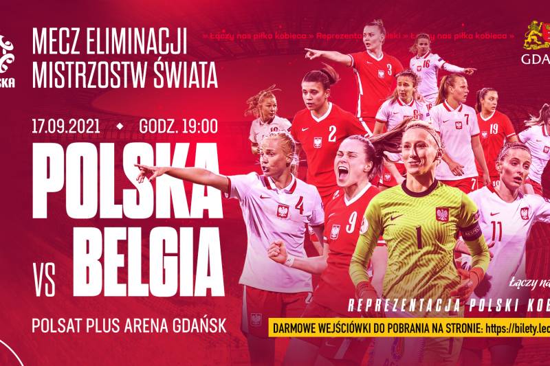 Wydarzenie: Mecz kobiecej reprezentacji Polska - Belgia, Kiedy? 2021-09-17 19:00, Gdzie? Pokoleń Lechii Gdańsk 1