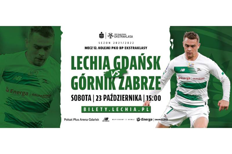 Wydarzenie: Mecz Lechia Gdańsk - Górnik Zabrze, Kiedy? 2021-10-23 15:00, Gdzie? Pokoleń Lechii Gdańsk 1