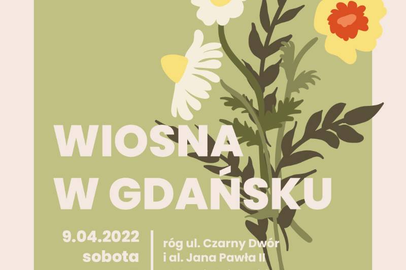 Wydarzenie: Wiosna w Gdańsku. Akcja sadzenia drzew, Kiedy? 2022-04-09 13:00, Gdzie? Czarny Dwór