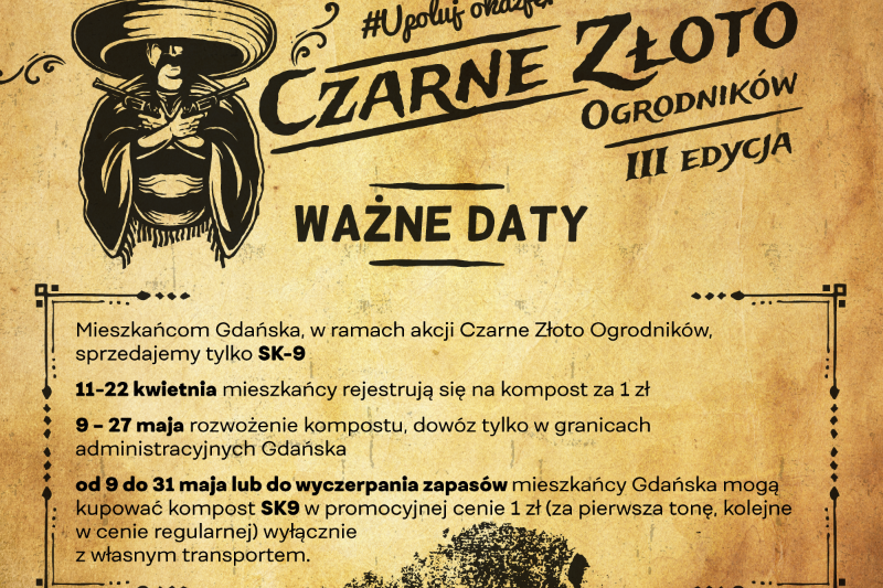 Wydarzenie: Czarne Złoto Ogrodników - trzecia edycja, Kiedy? 2022-04-22 00:00, Gdzie? 