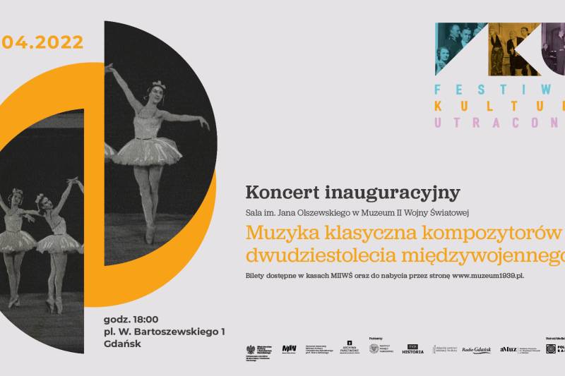Wydarzenie: Festiwal Kultury Utraconej - koncert inauguracyjny, Kiedy? 2022-04-30 18:00, Gdzie? ul. Bartoszewskiego 1
