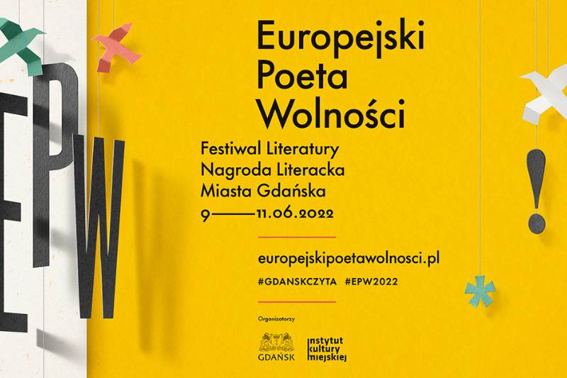 Wydarzenie: Europejski Poeta Wolności 2022, Kiedy? 2022-06-09 16:00, Gdzie? różne lokalizacje