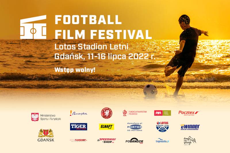 Wydarzenie: Football Film Festival, Kiedy? 2022-07-16 00:00, Gdzie? wejścia na plażę nr 53 i 54 przy ul. Jantarowej 21