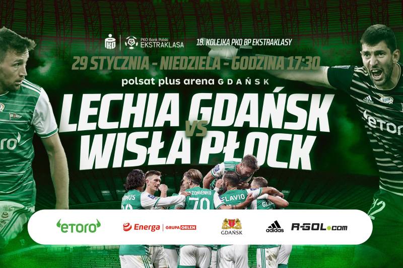 Wydarzenie: Mecz Lechia Gdańsk - Wisła Płock, Kiedy? 2023-01-29 17:30, Gdzie? Pokoleń Lechii Gdańsk 1