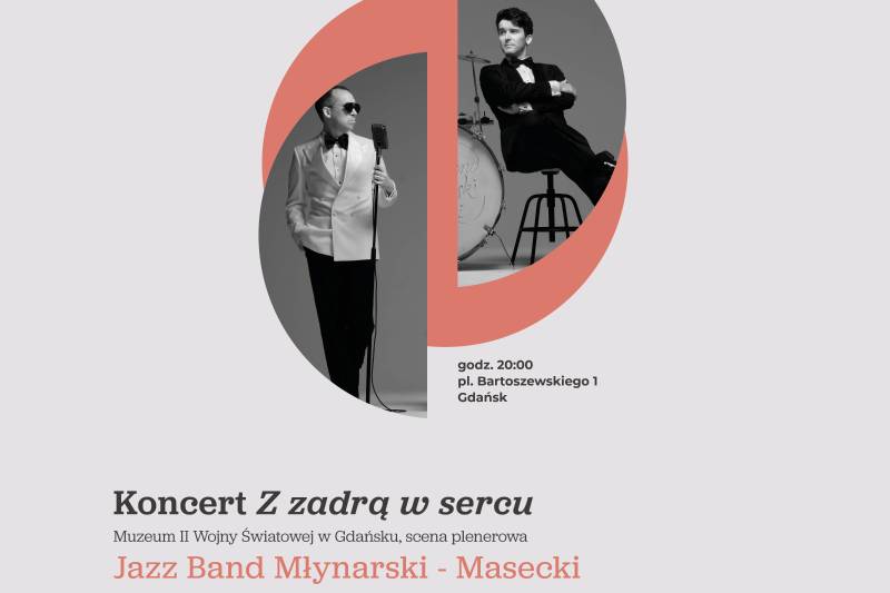 Wydarzenie: Z zadrą w sercu - Jazz Band Młynarski-Masecki, Kiedy? 2023-05-06 20:00, Gdzie? pl. Władysława Bartoszewskiego 1