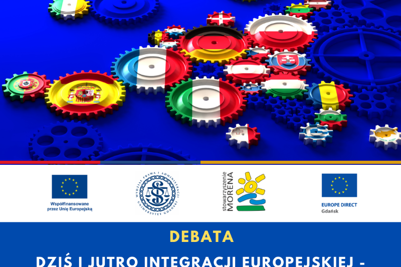 Wydarzenie: Dziś i jutro integracji europejskiej - podsumowanie 20 lat Polski w UE, Kiedy? 2024-04-23 10:30, Gdzie? Jana Bażyńskiego 4