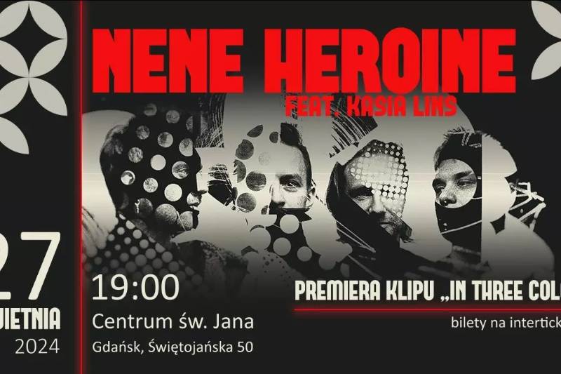 Wydarzenie: Nene Heroine feat. Kasia Lins. Koncert, Kiedy? 2024-04-27 19:00, Gdzie? Świętojańska 50