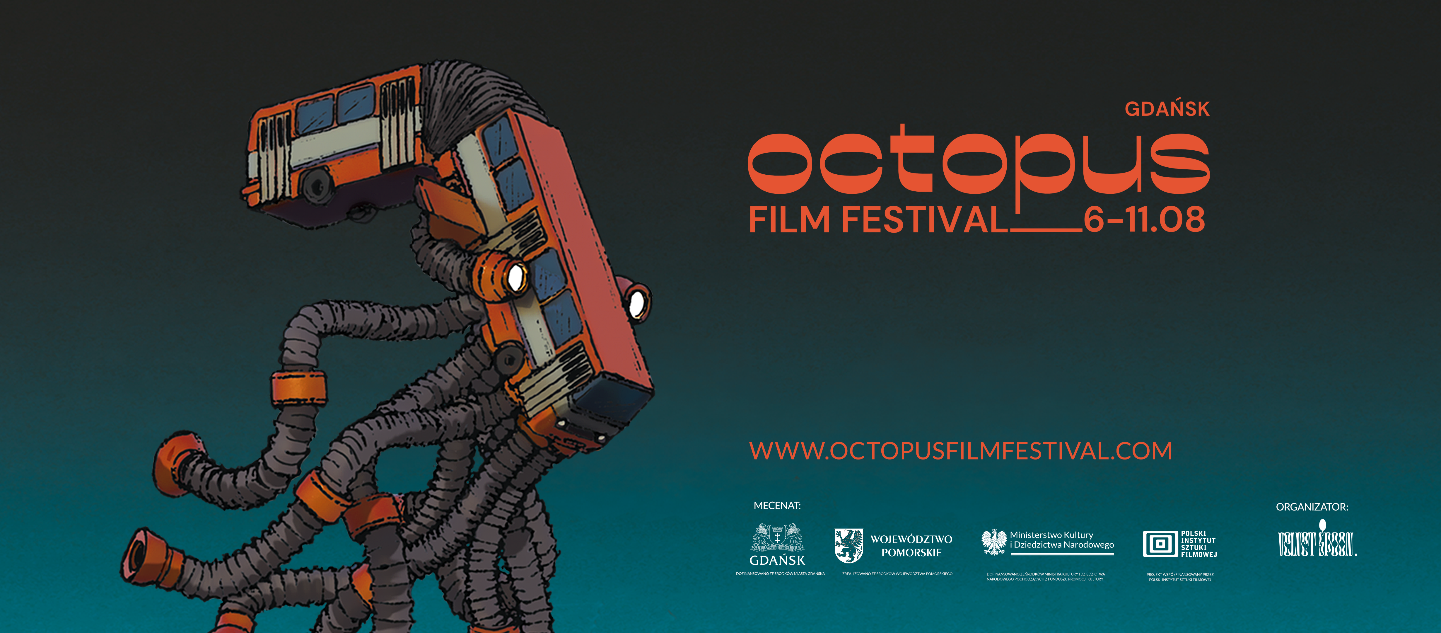 Wydarzenie: Octopus Film Festival 2024, Kiedy? 2024-08-06 15:00, Gdzie? Elektryków