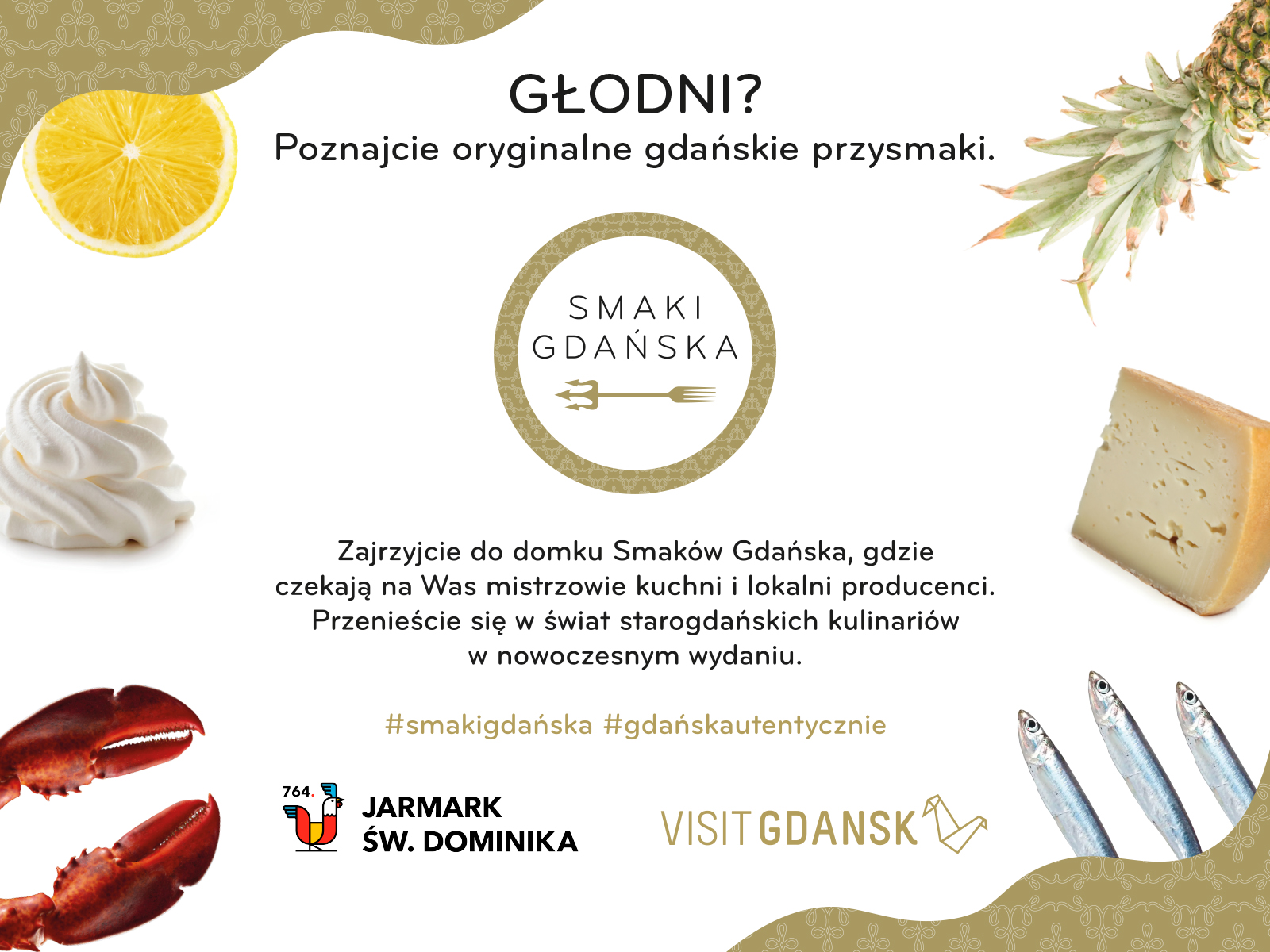 aktualność: Smaki Gdańska – skosztuj smaku tradycji podczas Jarmarku św. Dominika