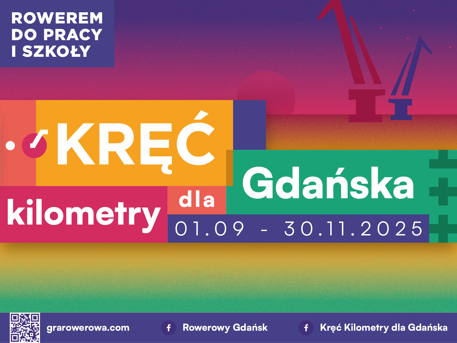 aktualność: Rowerem do pracy i szkoły - Kręć kilometry dla Gdańska 2025