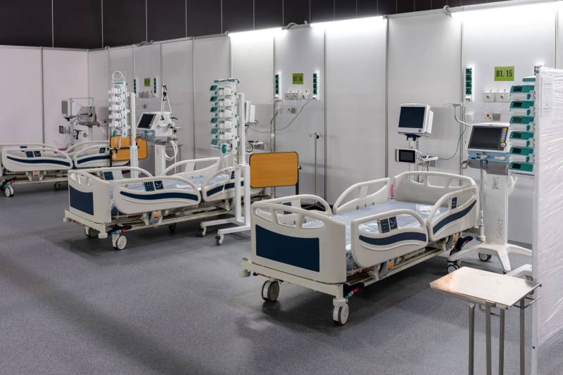 aktualność: Szpital tymczasowy w AMBEREXPO ponownie otwarty